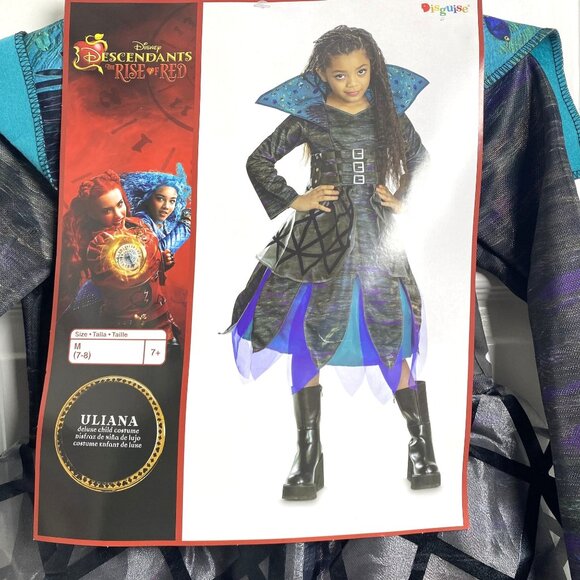 Disguise Disney Descendants Uliana Deluxe Child Costume Halloween Sizes M Or Lg - Picture 3 of 11